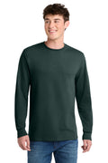 Port & Company Long Sleeve Core Blend Tee – Dark Green