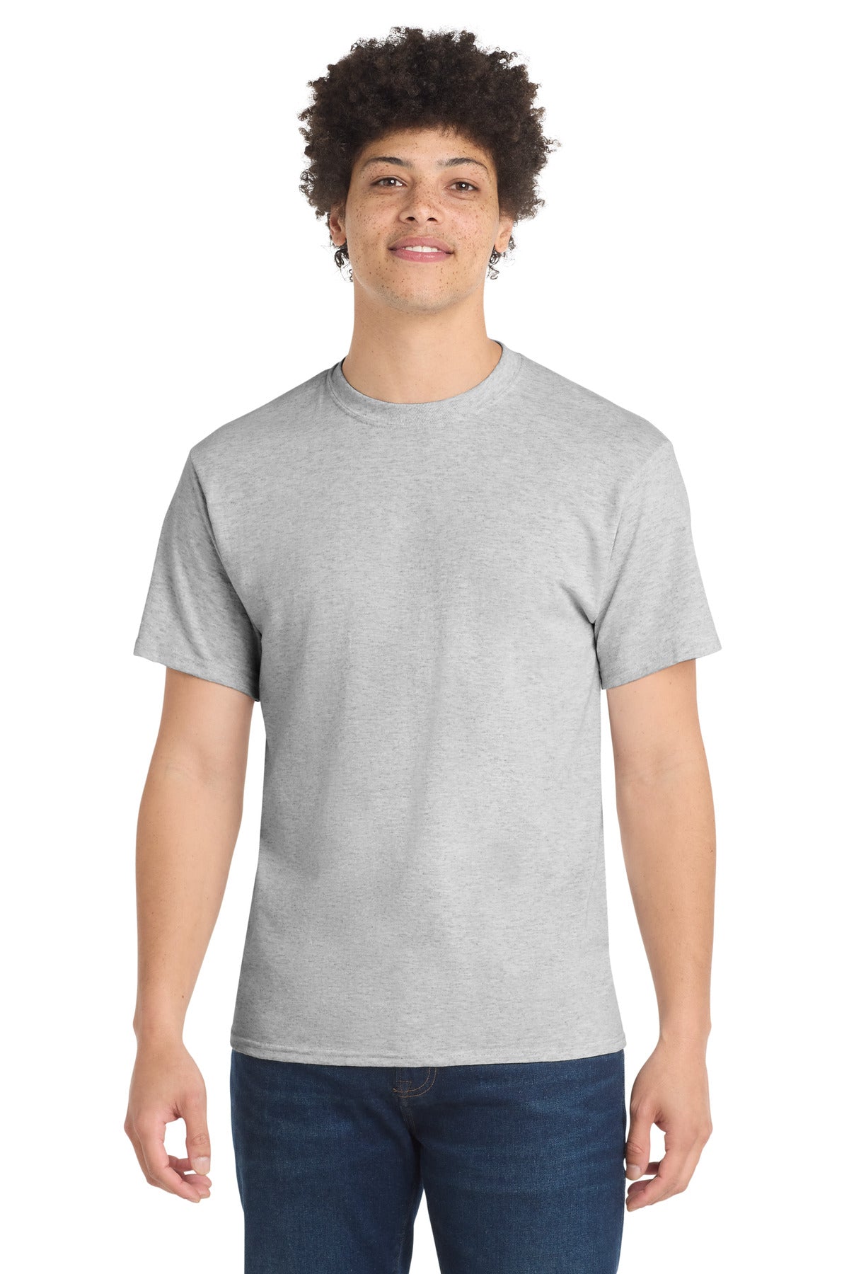 Port & Company Core Blend Tee – Ash