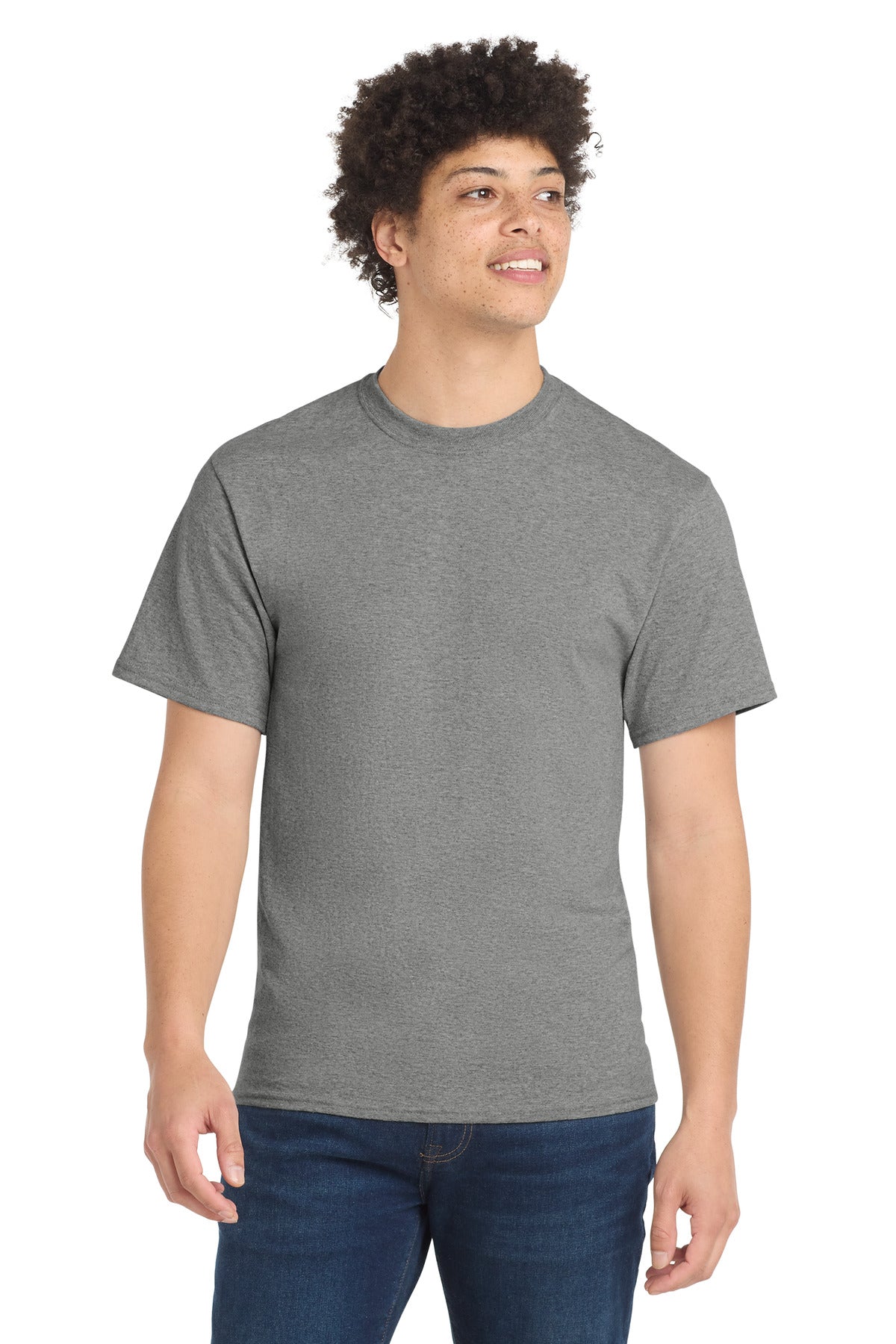 Port & Company Core Blend Tee – Athletic Heather