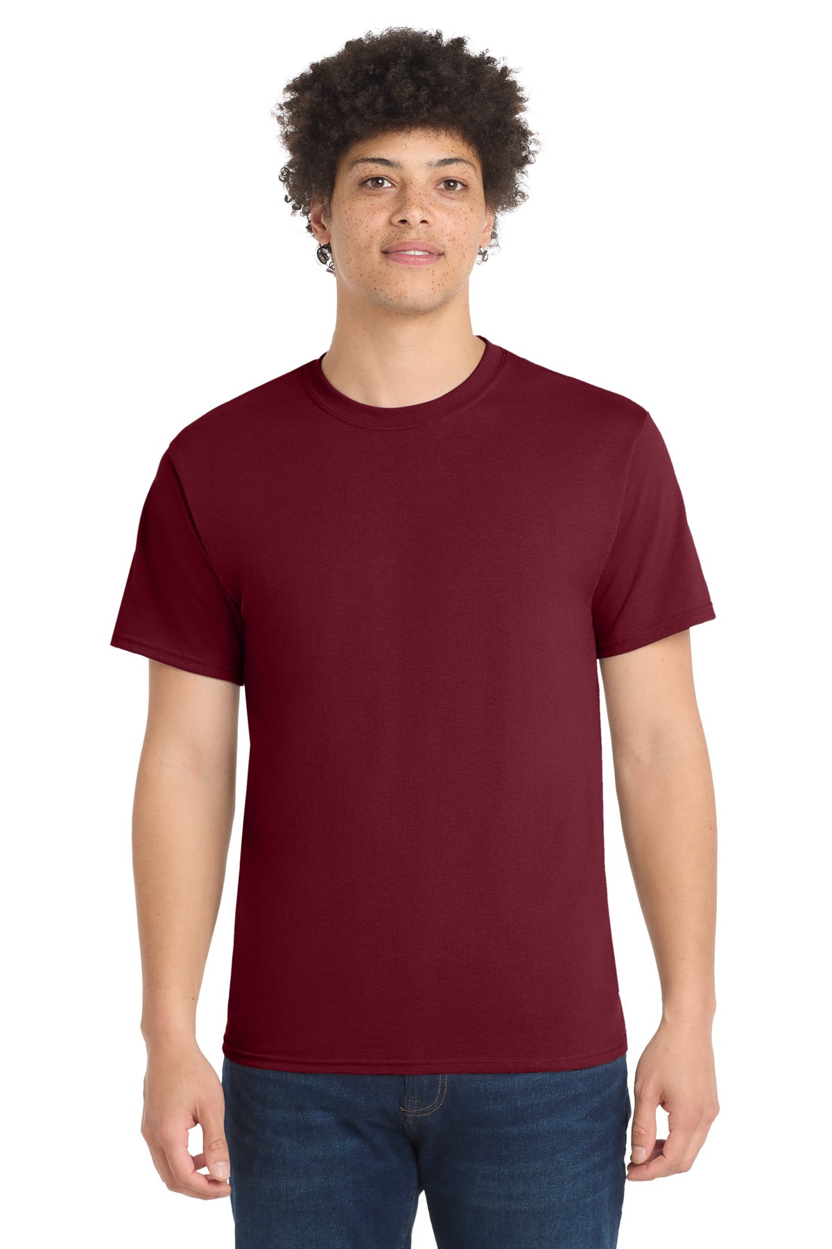 Port & Company Core Blend Tee – Cardinal
