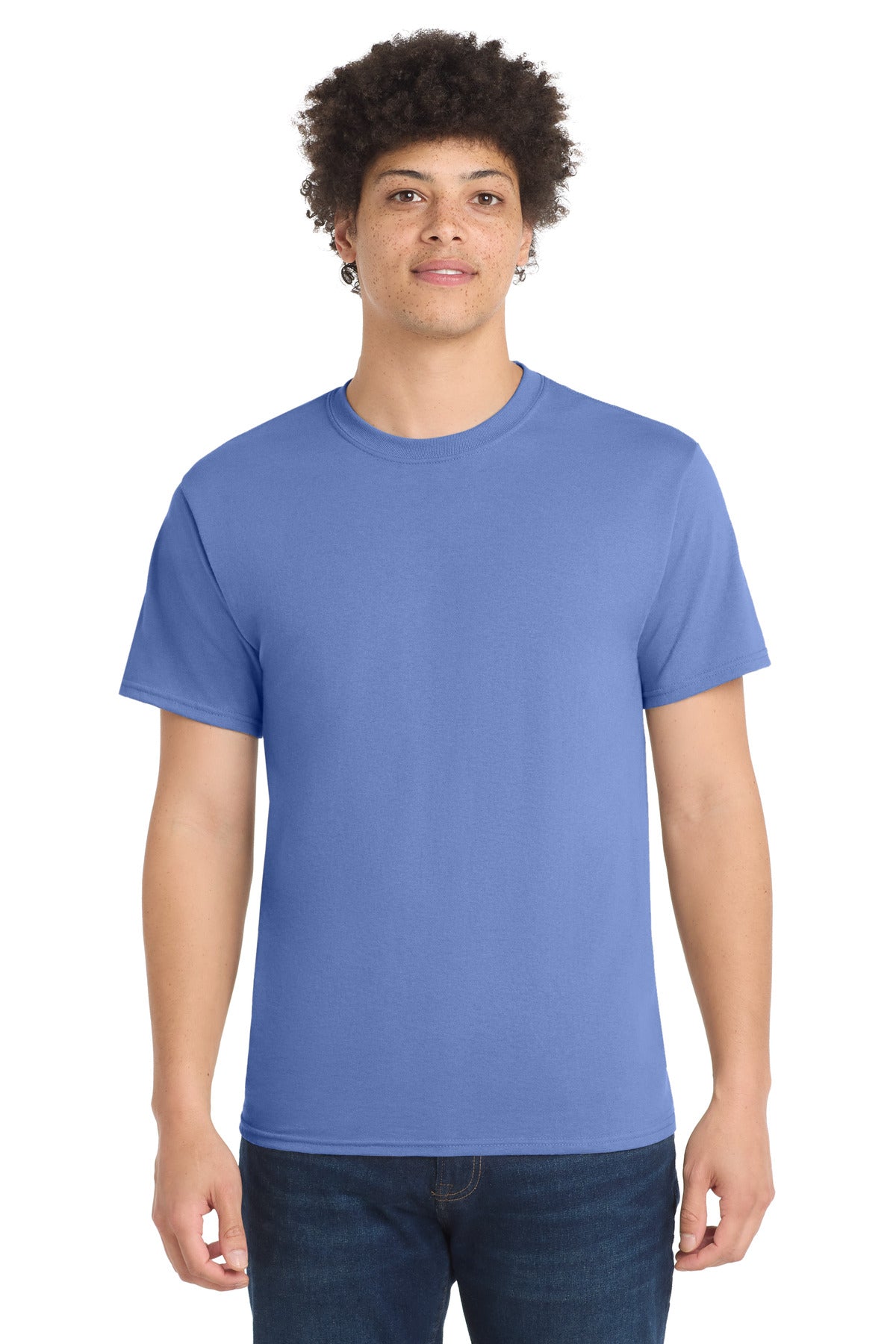 Port & Company Core Blend Tee – Carolina Blue