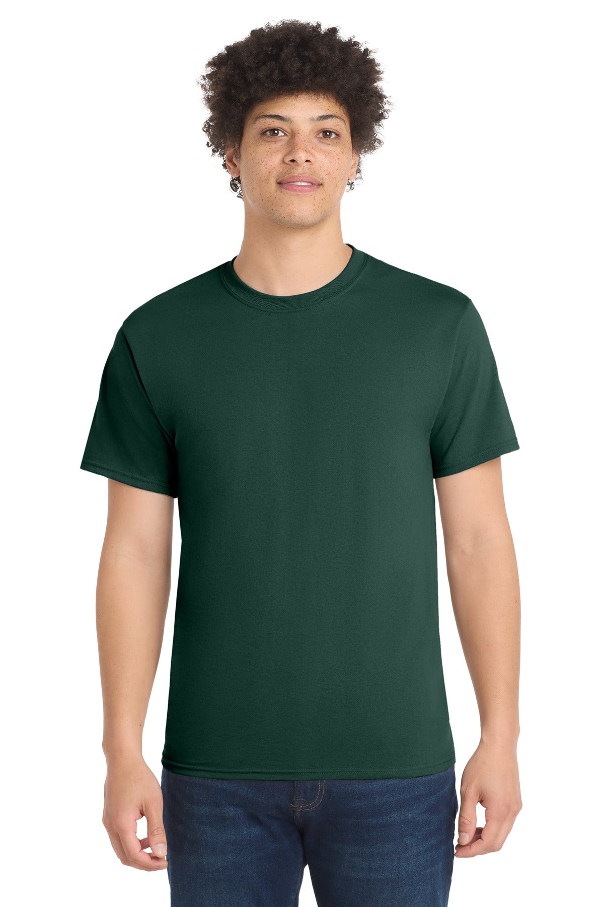 Port & Company Core Blend Tee – Dark Green