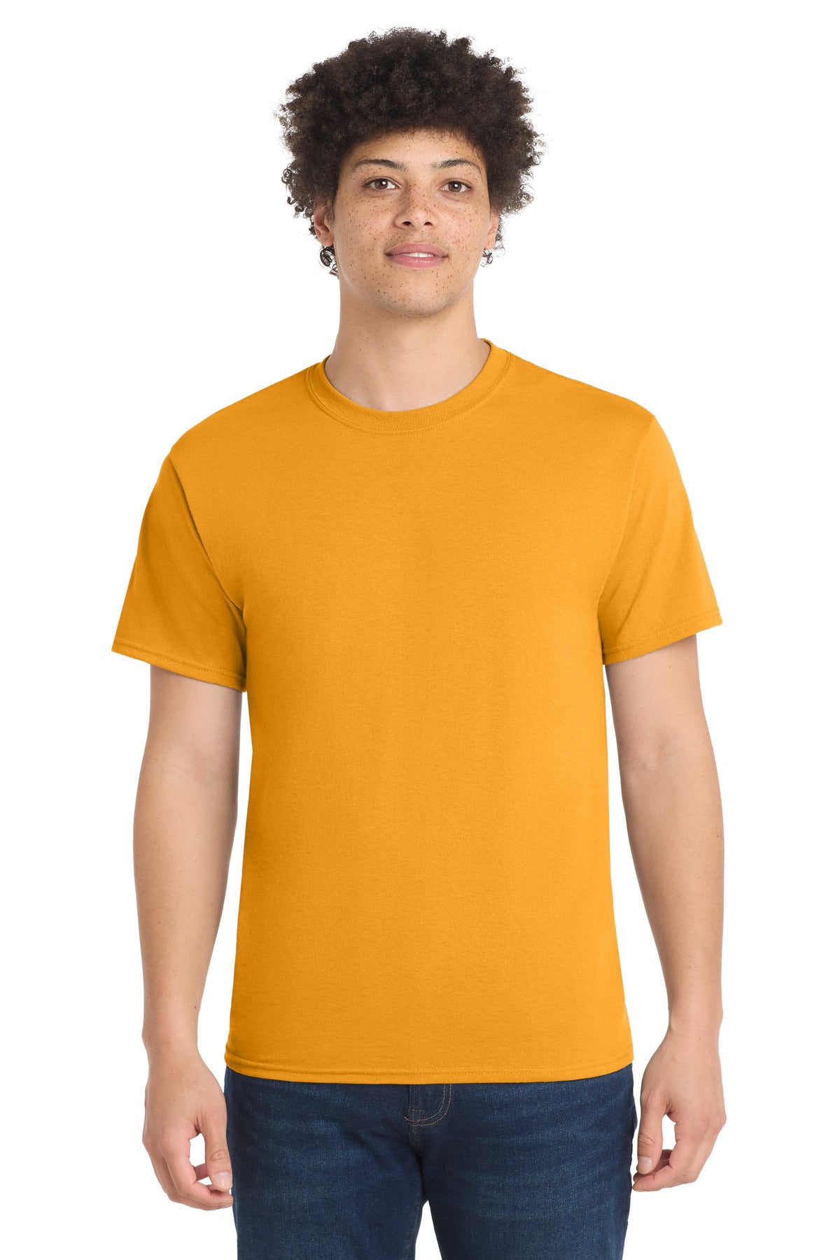 Port & Company Core Blend Tee – Gold