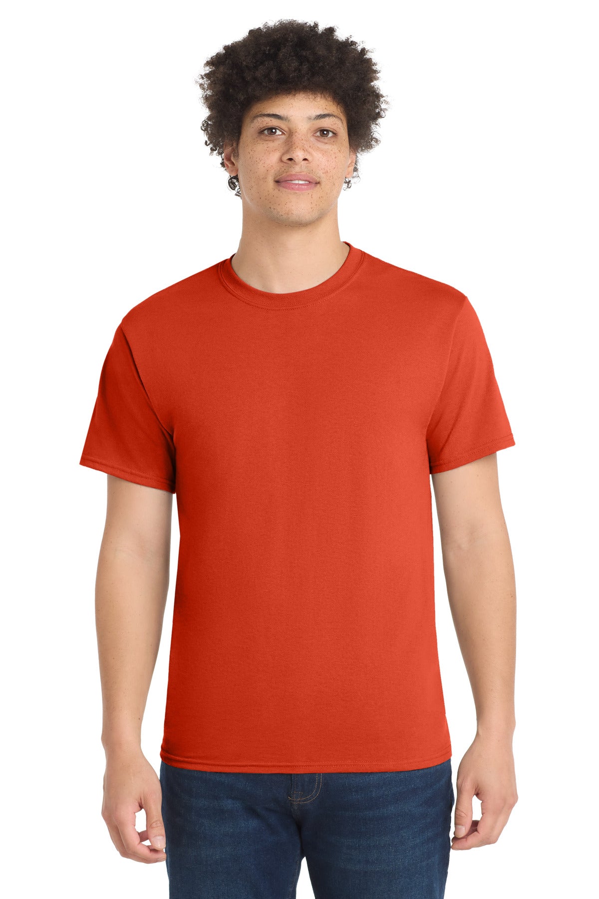 Port & Company Core Blend Tee – Orange
