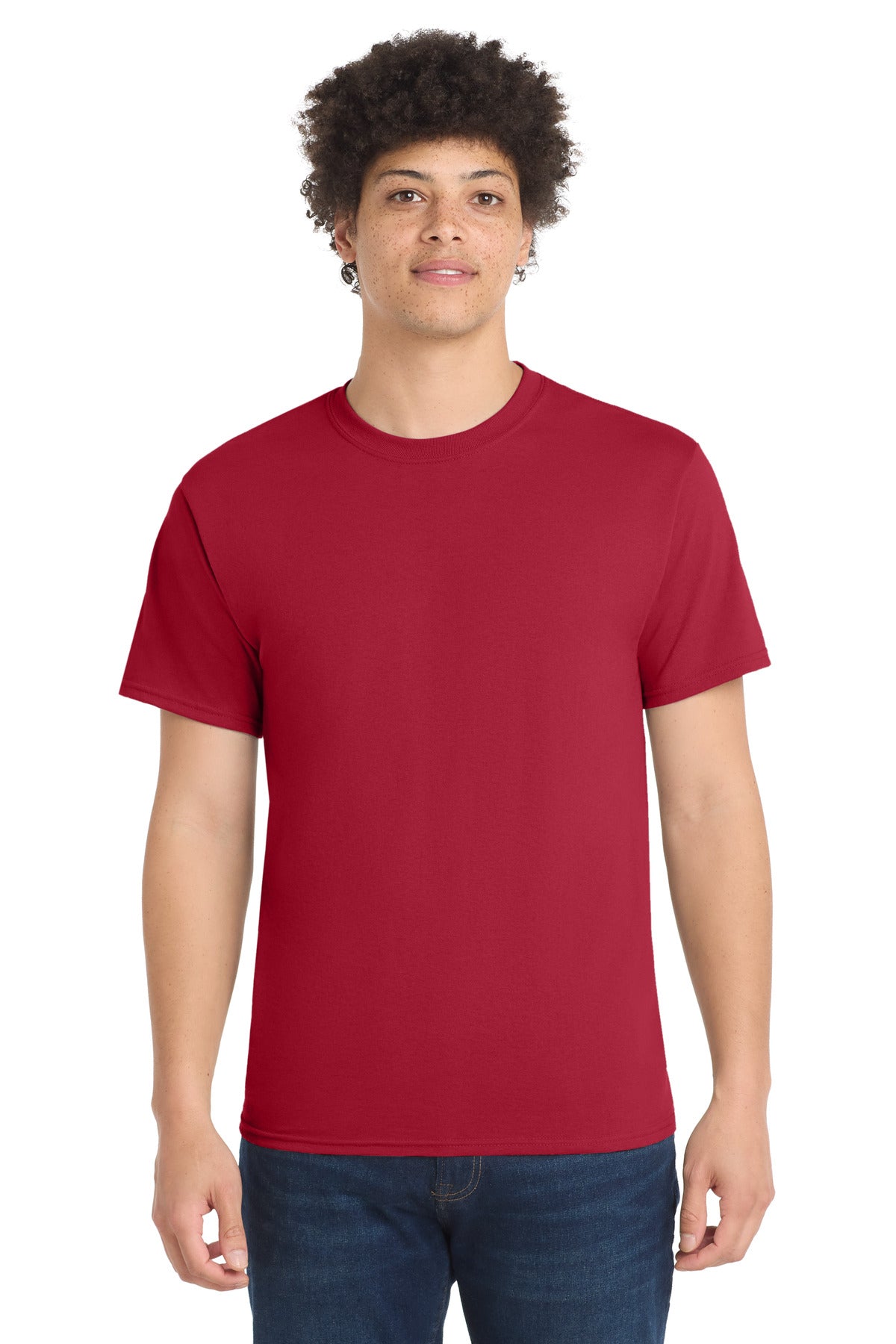 Port & Company Core Blend Tee – Red