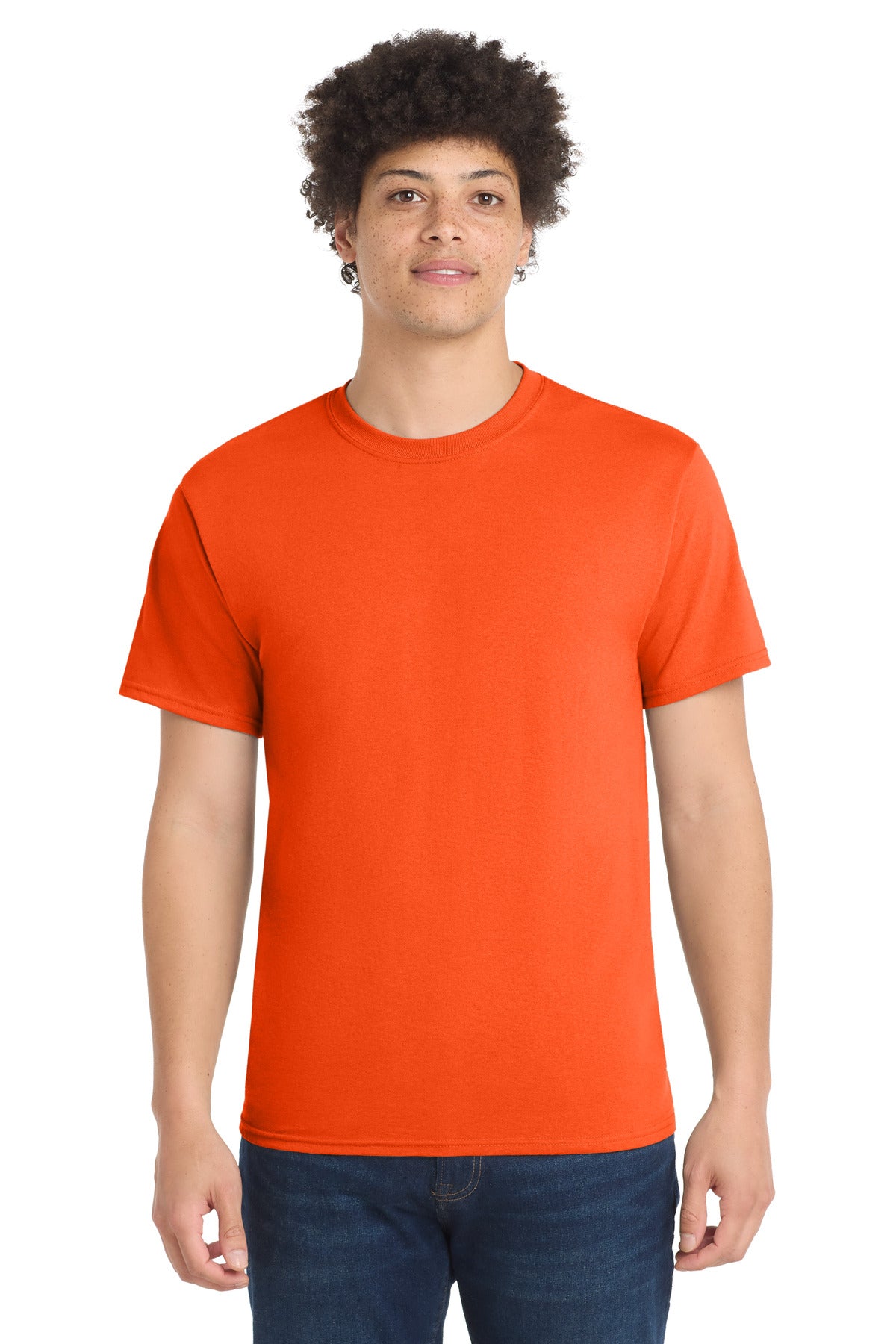 Port & Company Core Blend Tee – Safety Orange