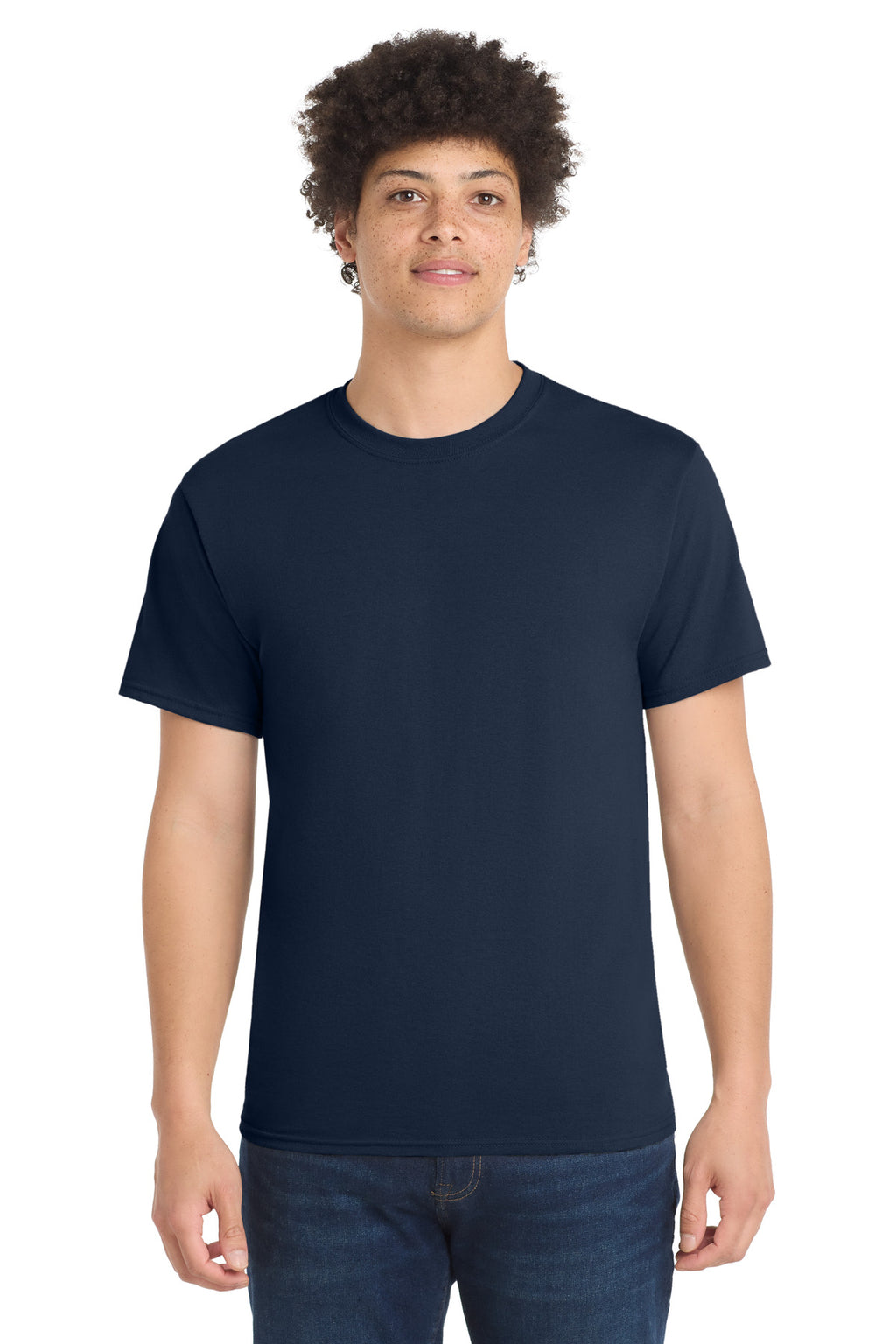 Port & Company Core Blend Tee – True Navy