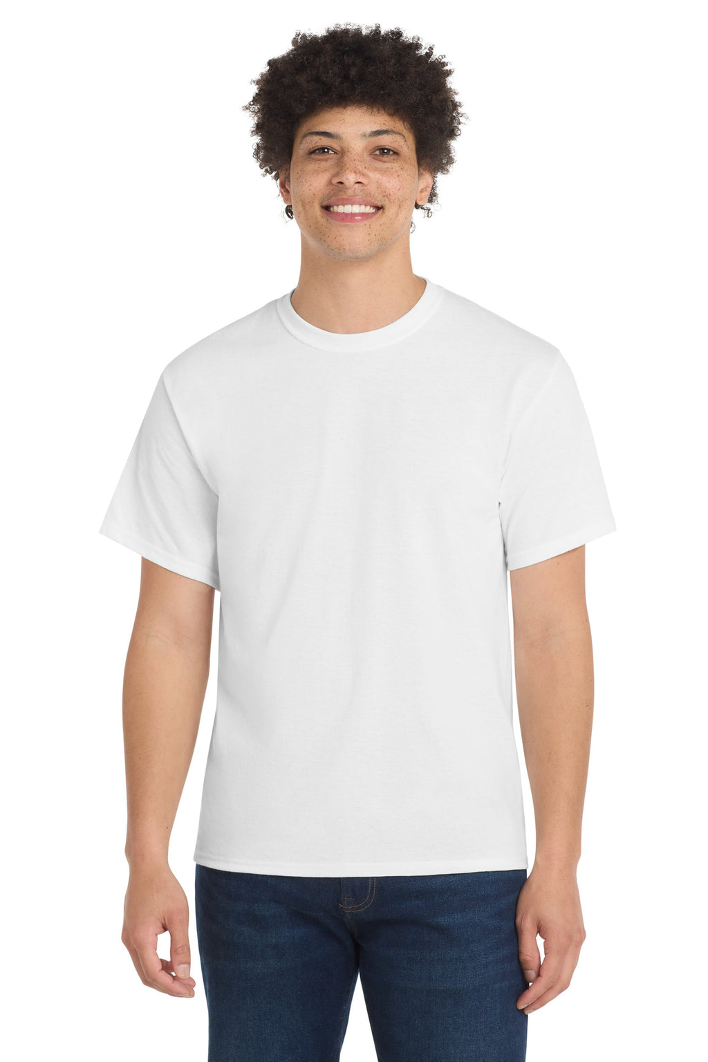 Port & Company Core Blend Tee – White