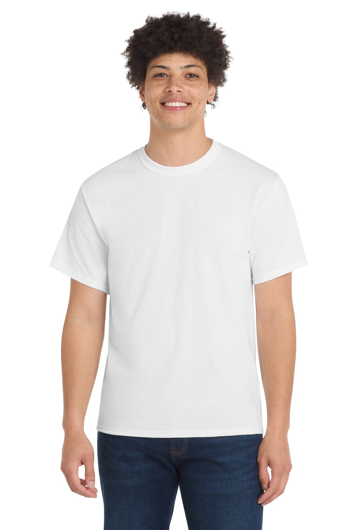 Port & Company Core Blend Tee – White