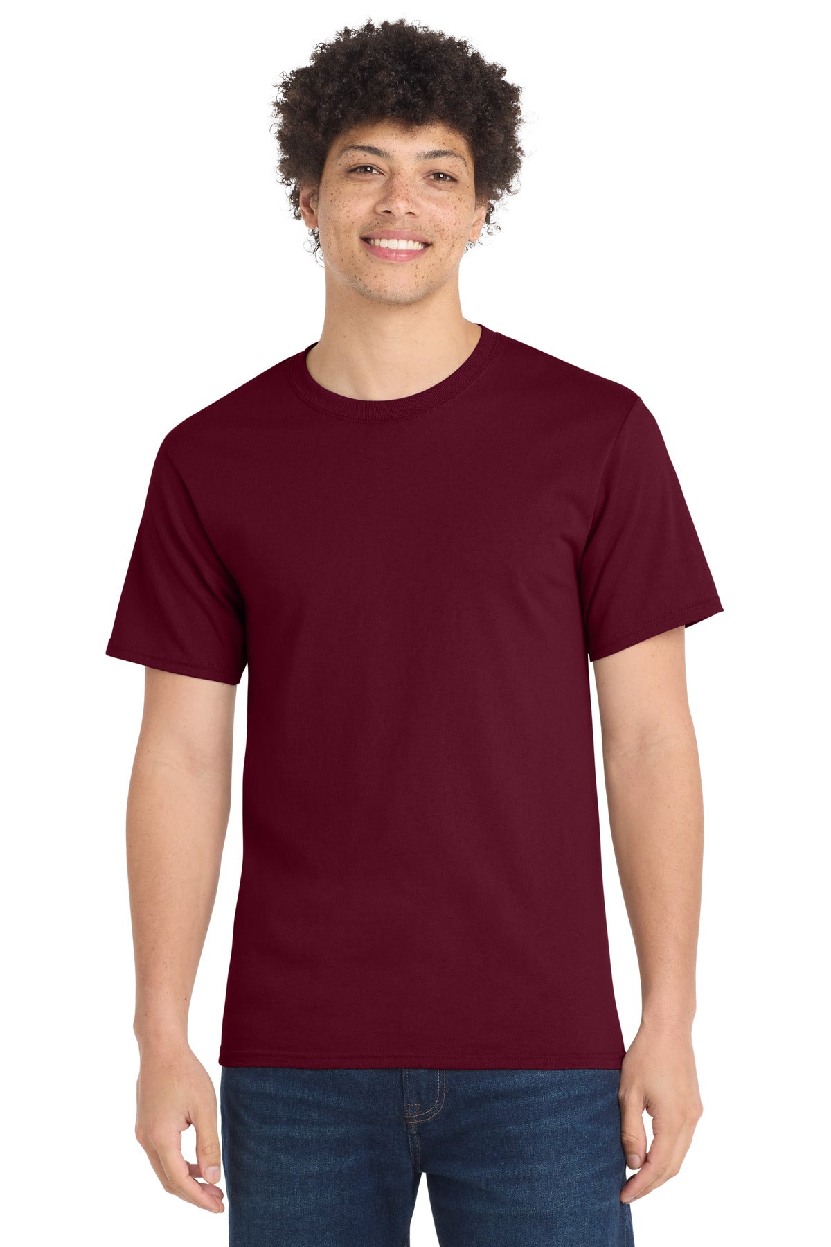 Port & Company Essential Tee – Cardinal