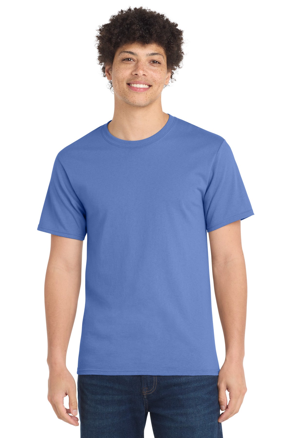 Port & Company Essential Tee – Carolina Blue