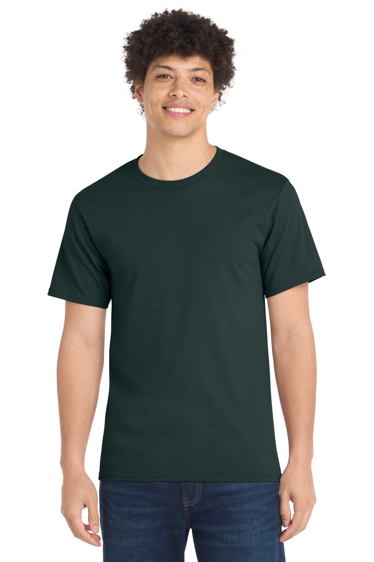 Port & Company Essential Tee – Dark Green