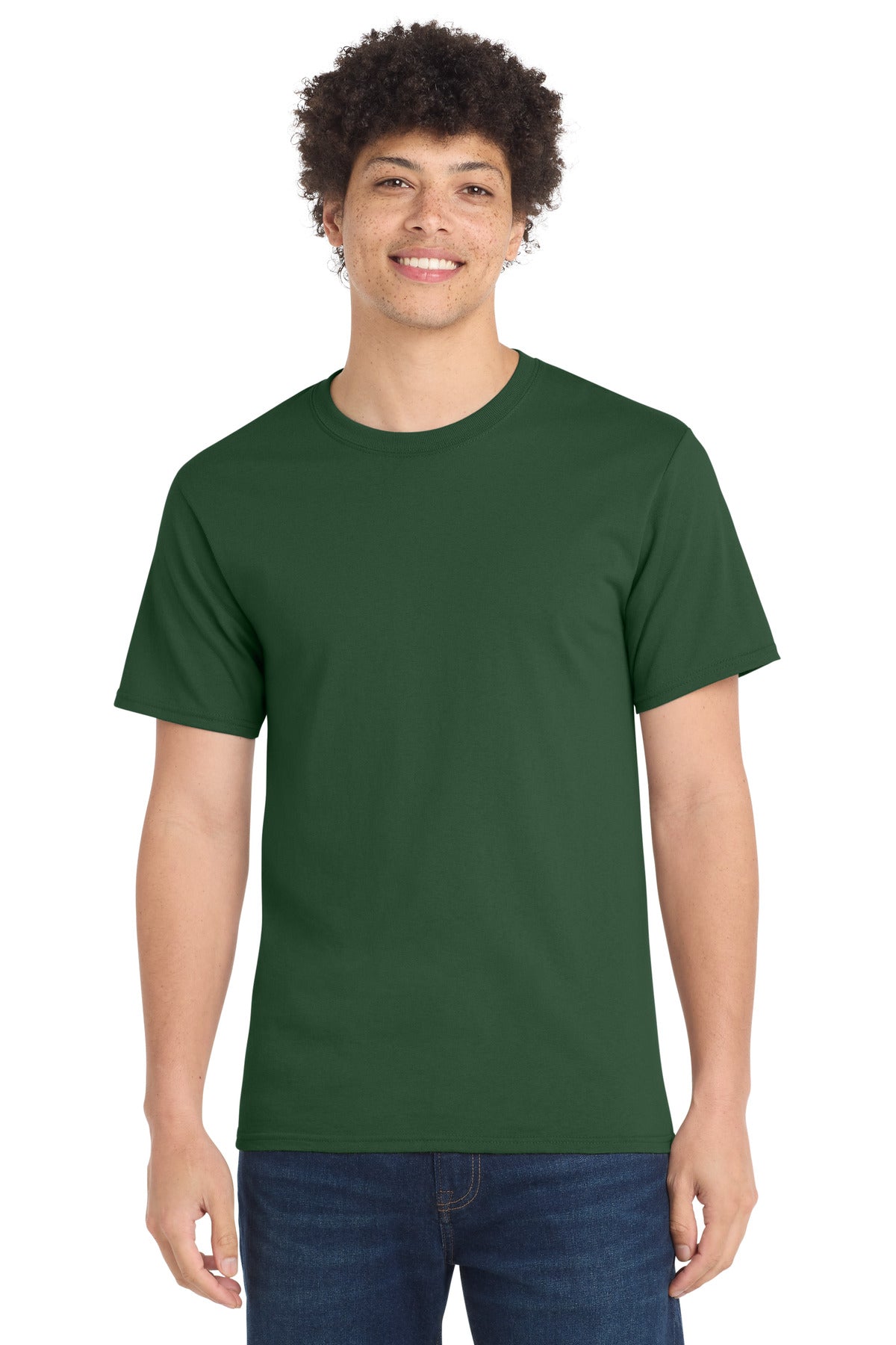 Port & Company Essential Tee – Forest Green
