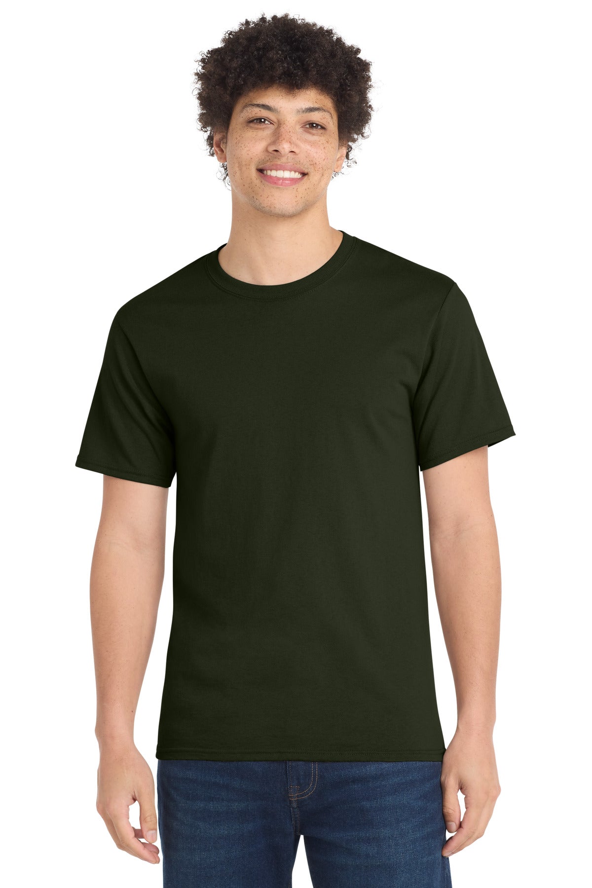 Port & Company Essential Tee – Olive
