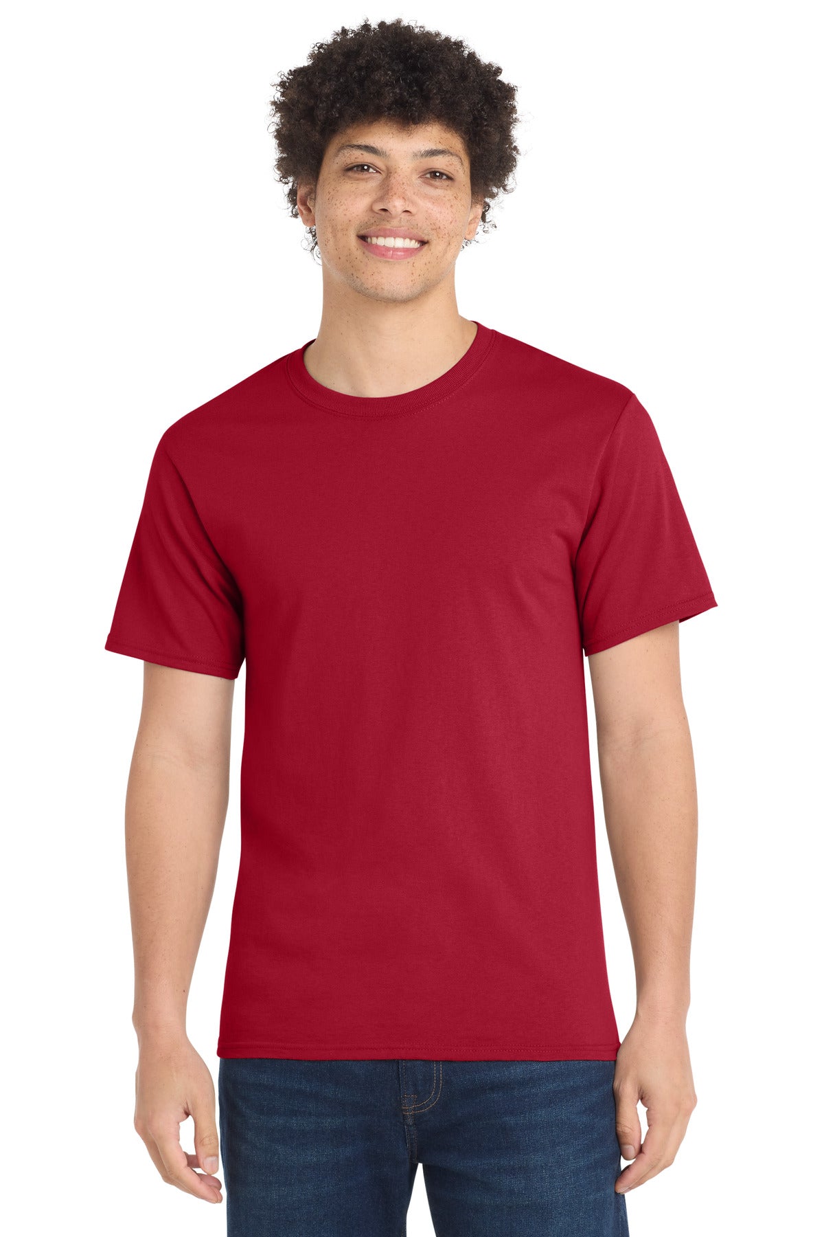 Port & Company Essential Tee – Red
