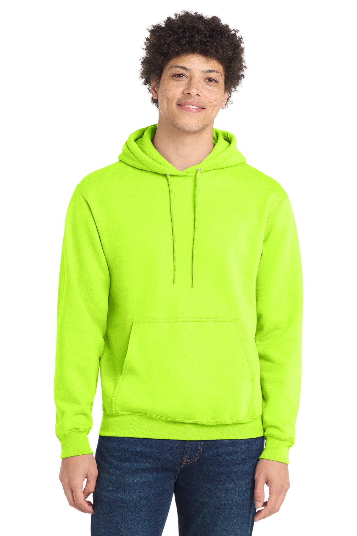 Port & Company Tall Core Fleece Pullover Hooded Sweatshirt – S. Green