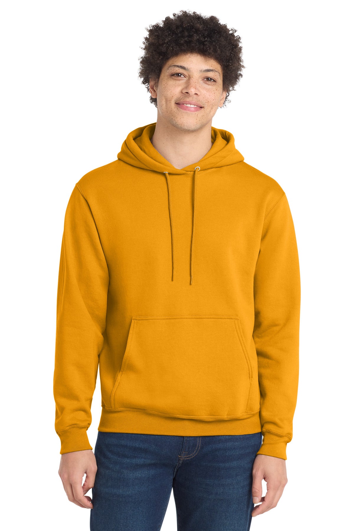 Port & Company Core Fleece Pullover Hooded Sweatshirt – Gold
