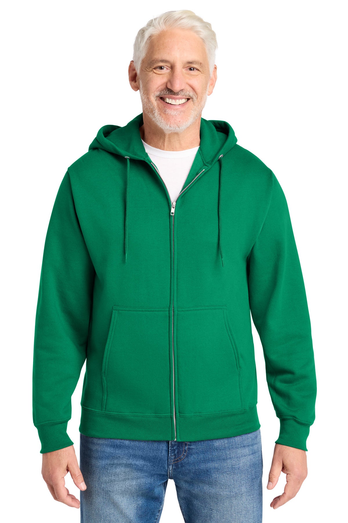 Port & Company Core Fleece Full-Zip Hooded Sweatshirt – Kelly