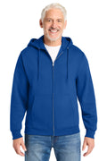 Port & Company Core Fleece Full-Zip Hooded Sweatshirt – Royal