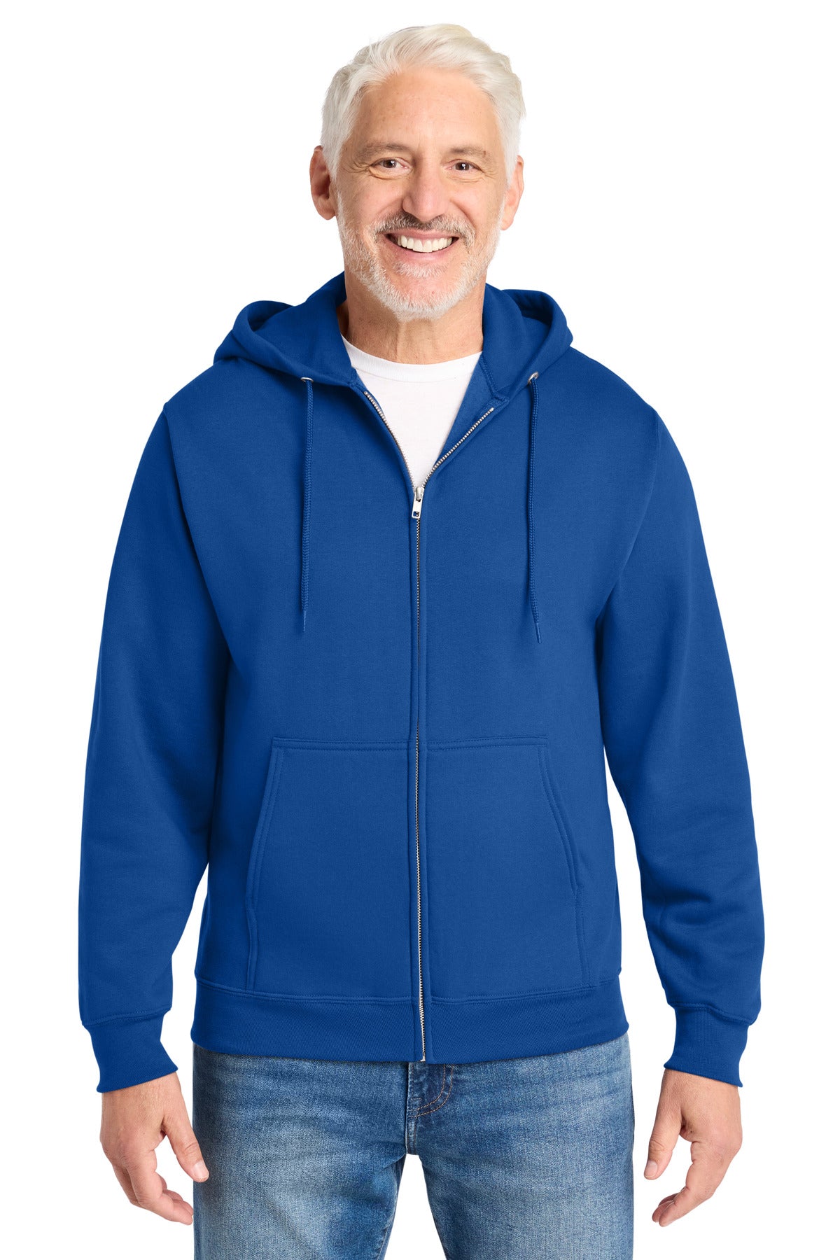 Port & Company Core Fleece Full-Zip Hooded Sweatshirt – Royal