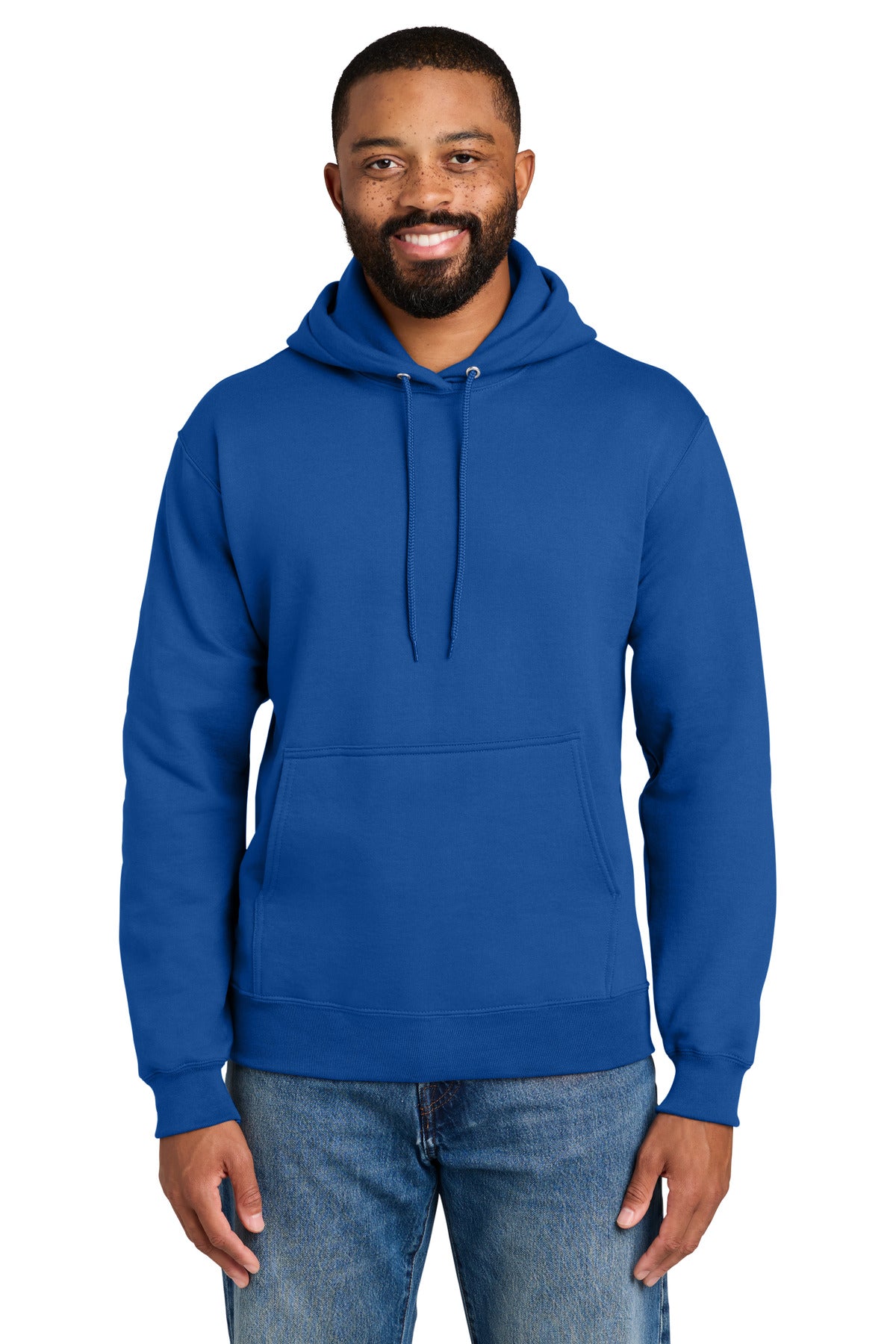Port & Company Essential Fleece Pullover Hooded Sweatshirt – Royal