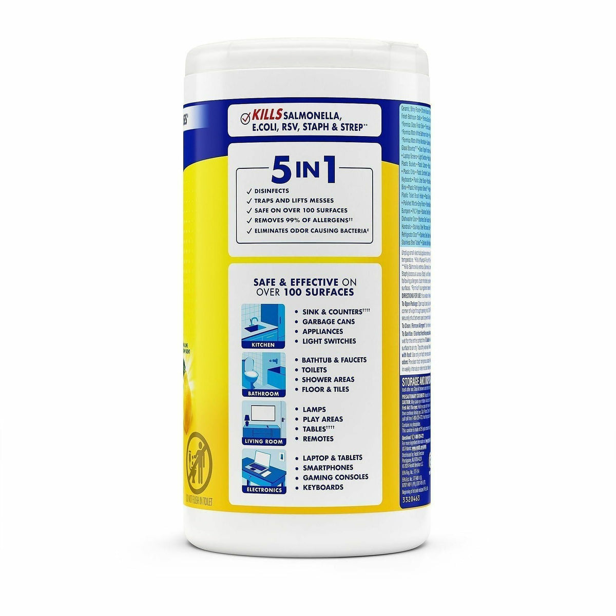 Lysol Disinfecting Wipes 6/CS