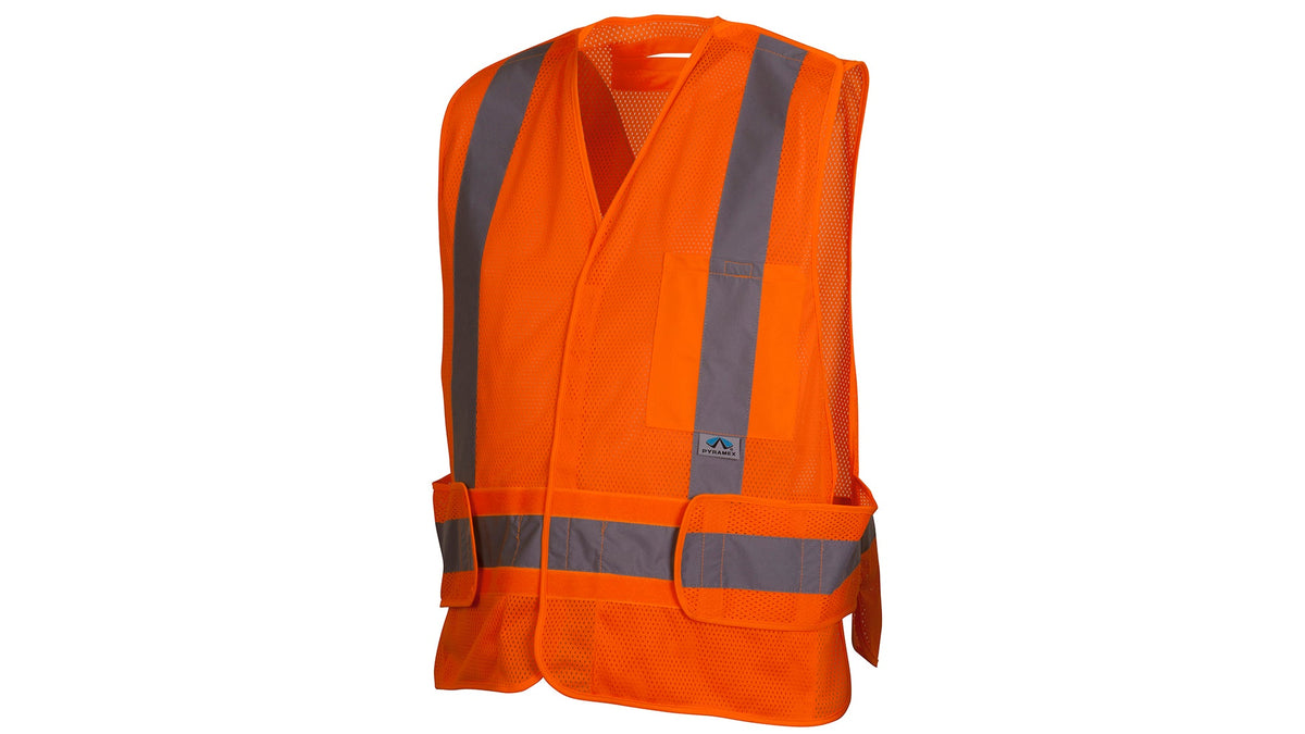RCA25 Self-Extinguishing Breakaway Safety Vest