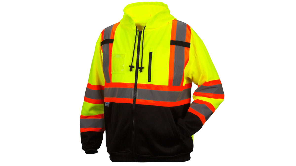 RCSZH33 Zipper Safety Sweatshirt