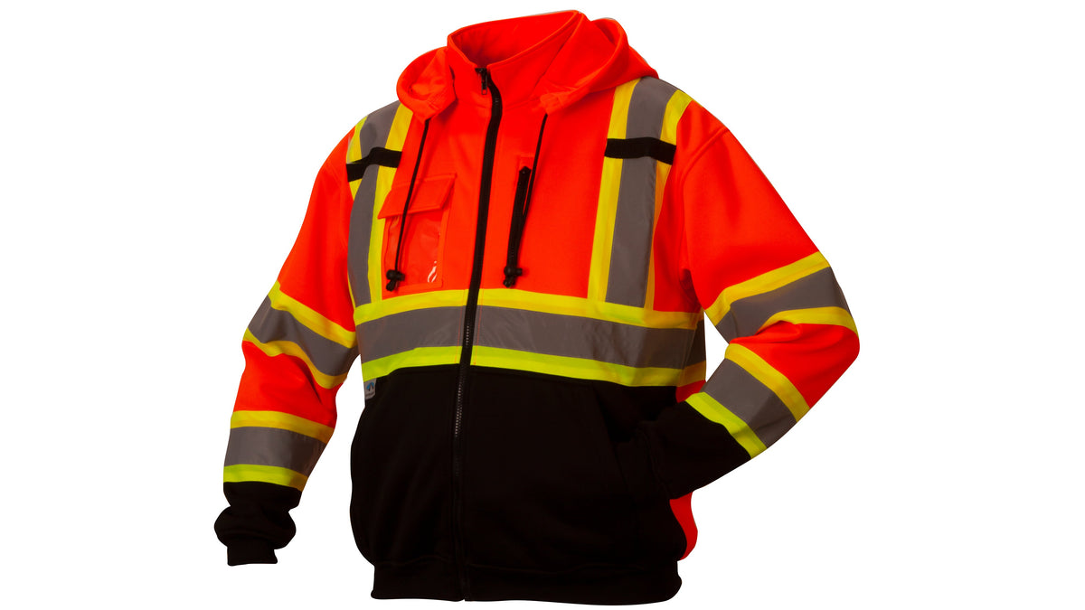 RCSZH33 Zipper Safety Sweatshirt