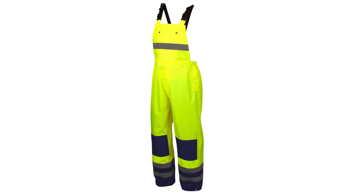 RRWB31 Hi-Vis Rain Bib Pants