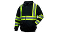 RSZH34 Class 1 Zipper Safety Sweatshirt