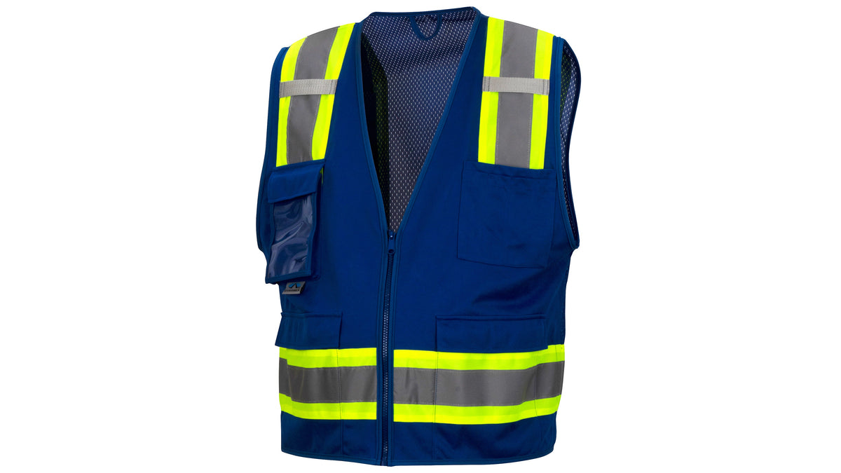 RVZ24 Clear-Pocket Safety Vest