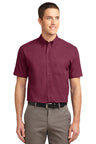 Burgundy/Light Stone