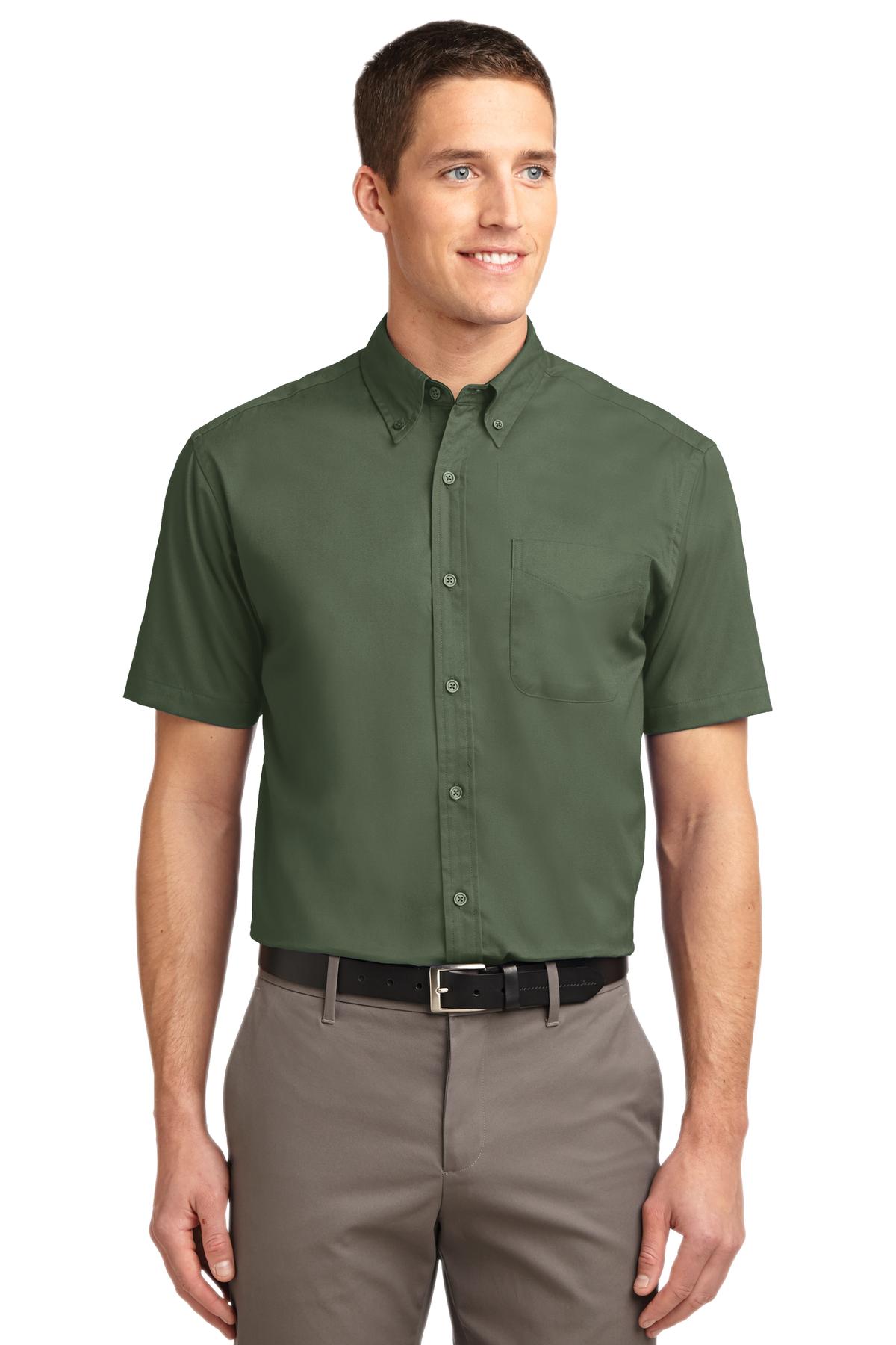 Port Authority Short Sleeve Easy Care Shirt – Clover Green