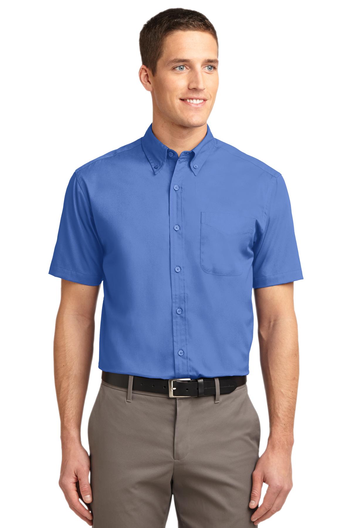 Port Authority Short Sleeve Easy Care Shirt – Ultramarine Blue