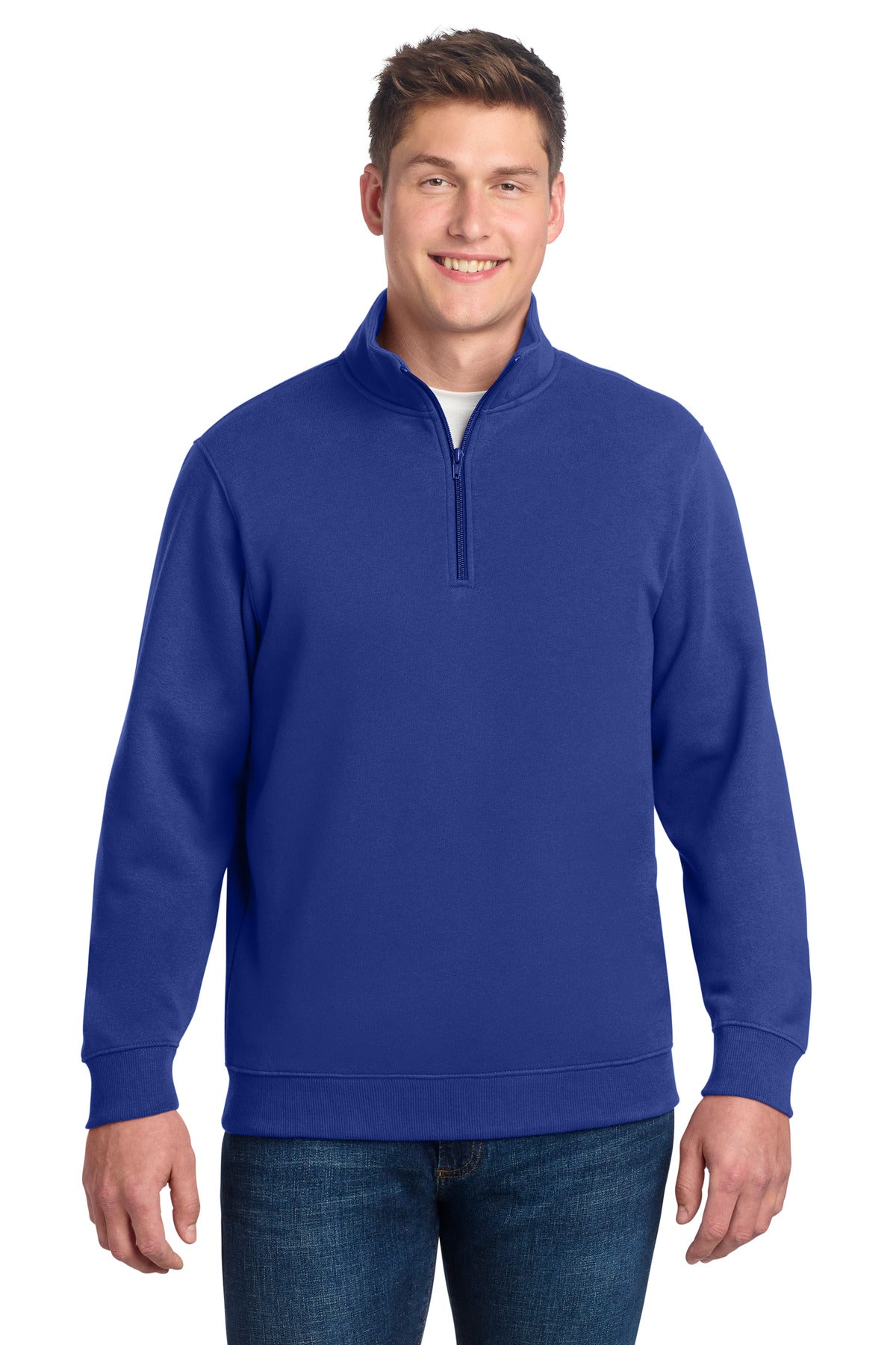 Sport-Tek 1/4-Zip Sweatshirt – True Royal