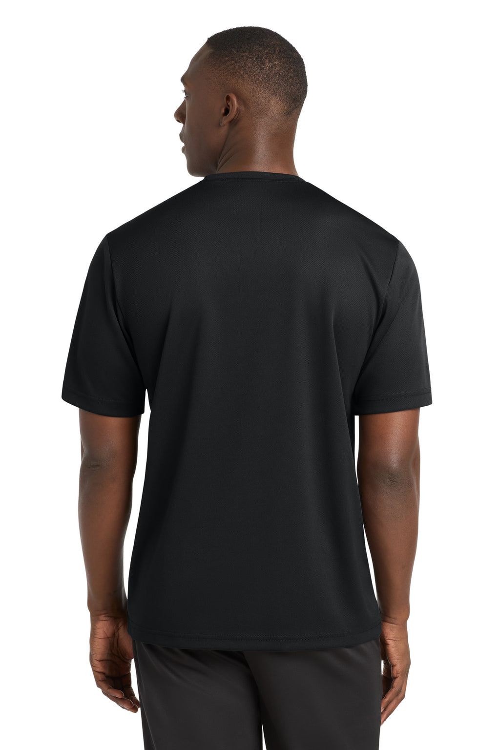 Sport-Tek PosiCharge RacerMesh Tee – Black – back