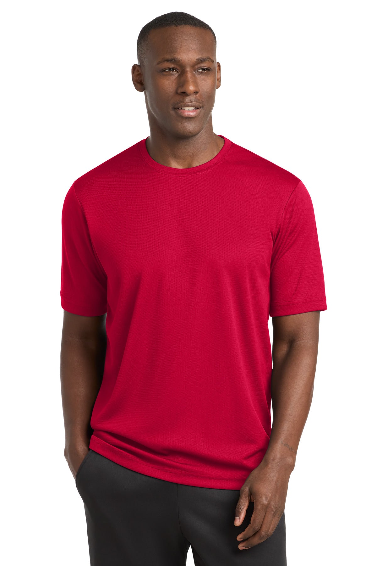 Sport-Tek PosiCharge RacerMesh Tee – Deep Red