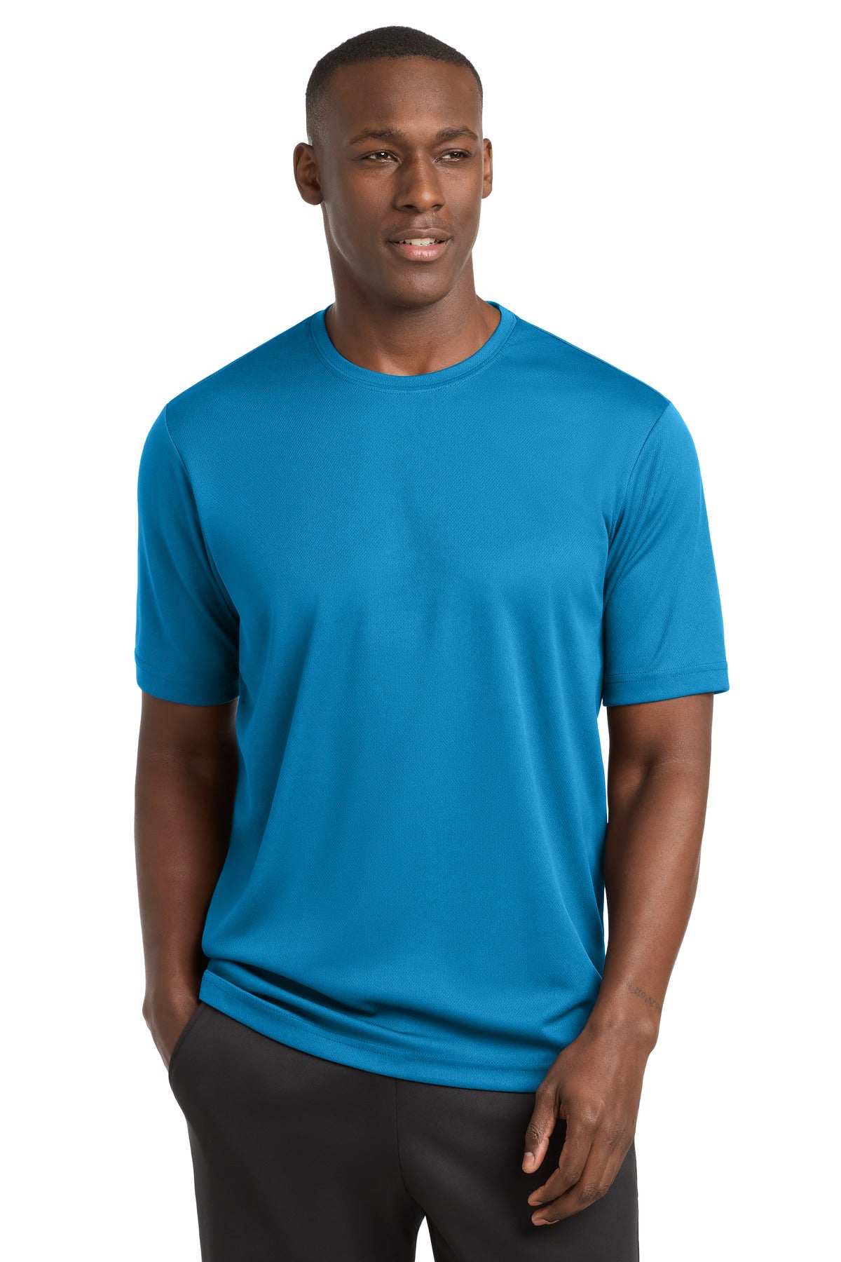 Sport-Tek PosiCharge RacerMesh Tee – Pond Blue