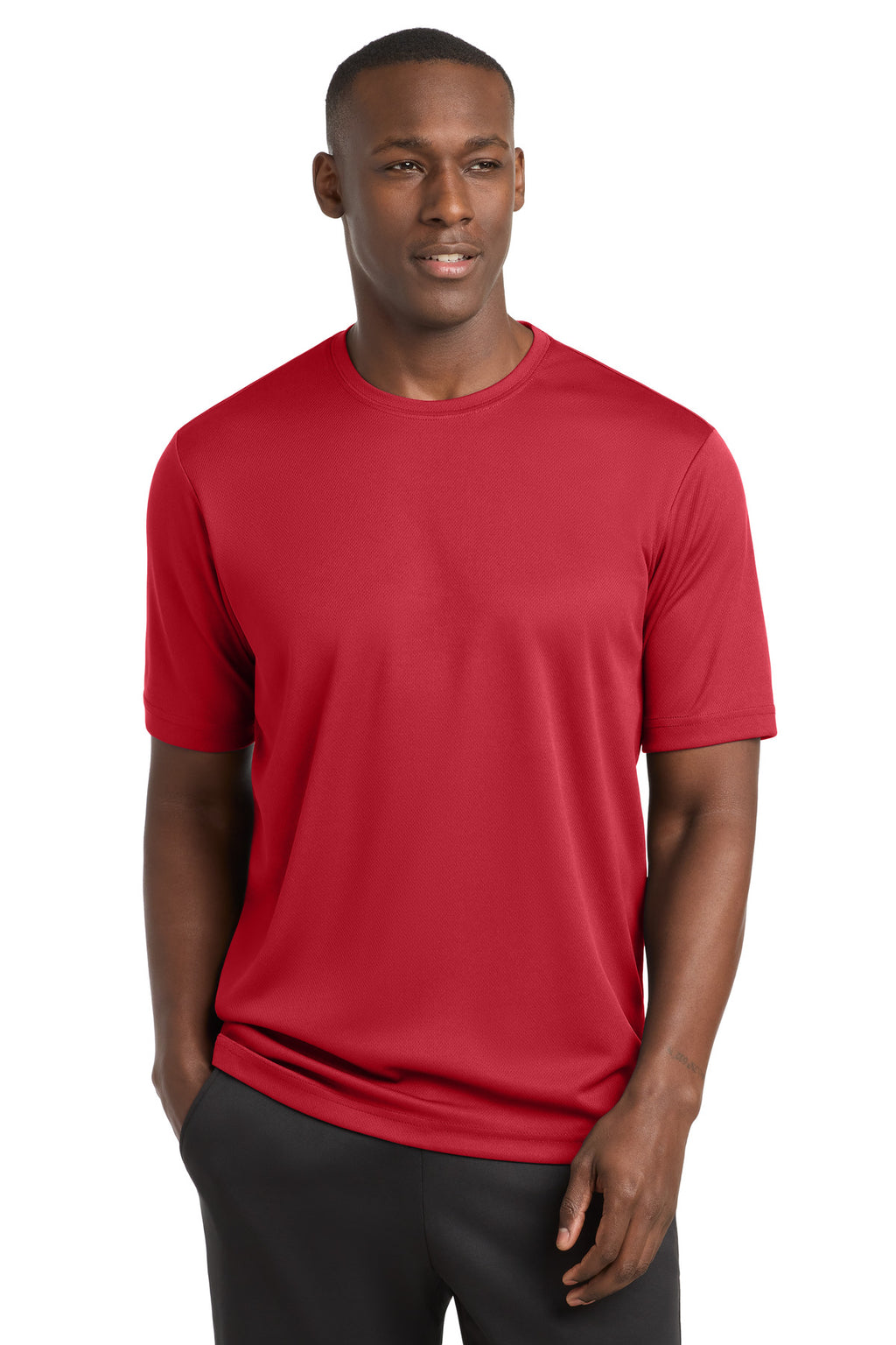 Sport-Tek PosiCharge RacerMesh Tee – True Red