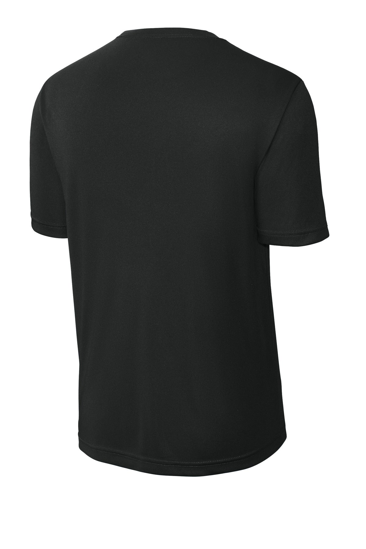 Sport-Tek PosiCharge Competitor Tee – Black – flat back