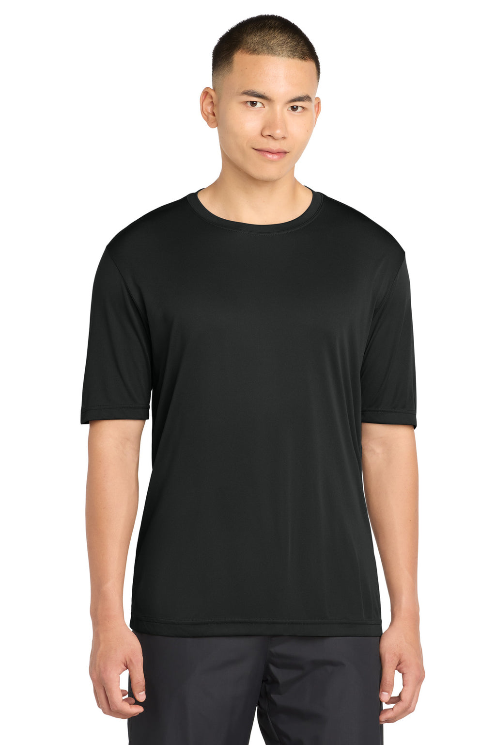 Sport-Tek PosiCharge Competitor Tee – Black – front