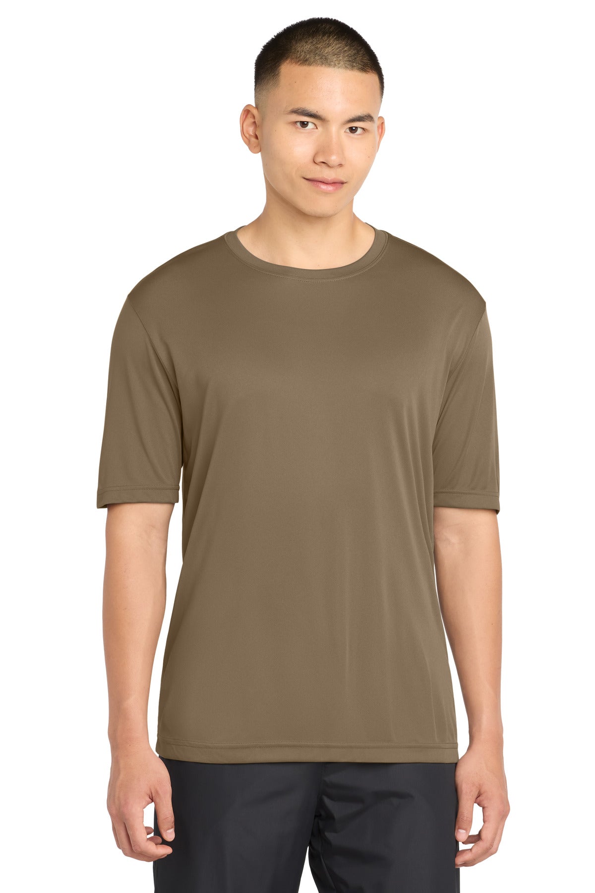 Sport-Tek PosiCharge Competitor Tee – Woodland Brown