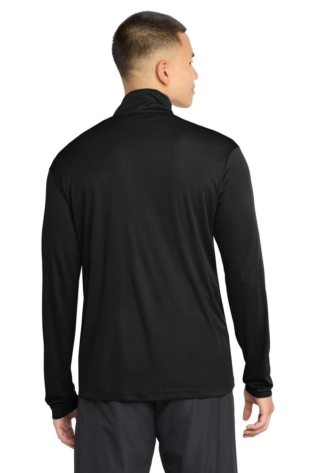 Sport-Tek PosiCharge Competitor 1/4-Zip Pullover – Black – back