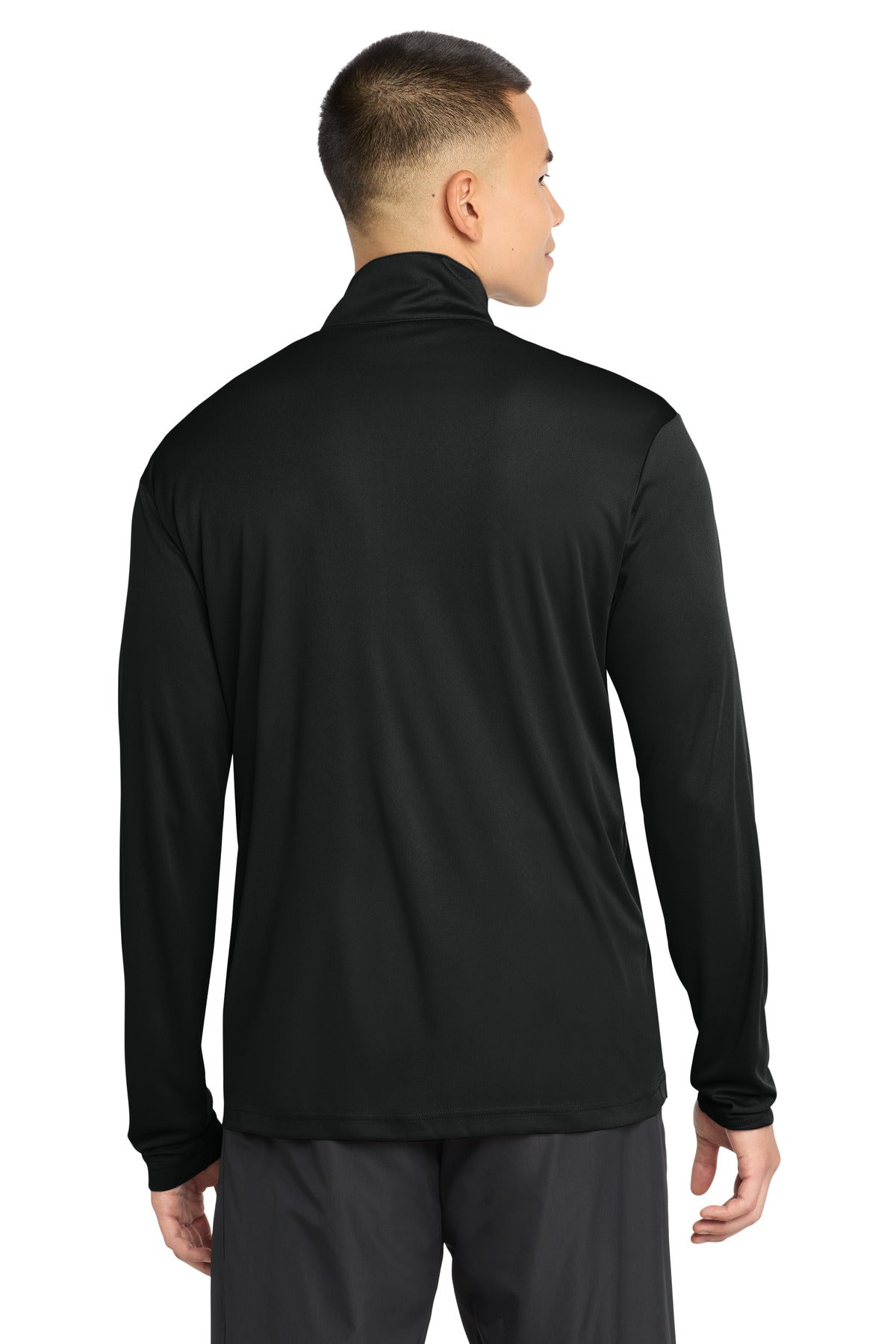 Sport-Tek PosiCharge Competitor 1/4-Zip Pullover – Black – back