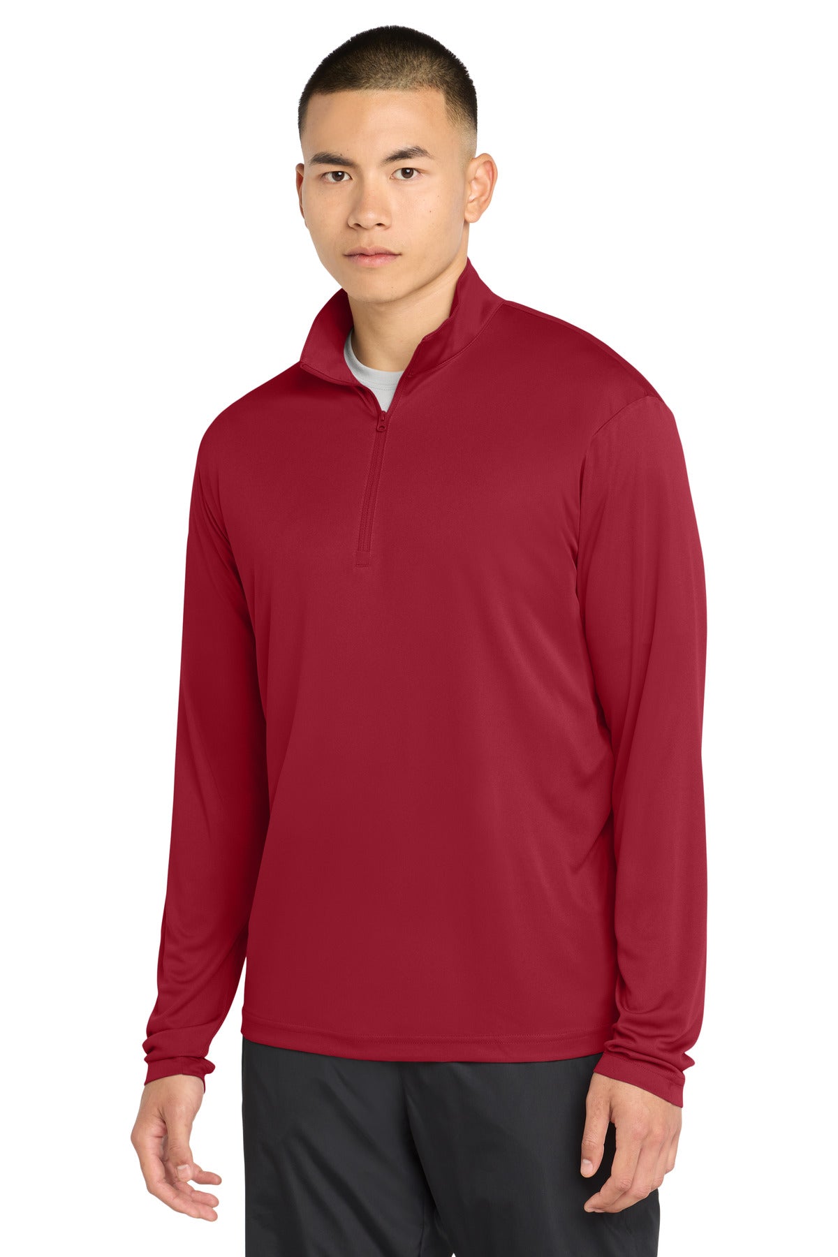 Sport-Tek PosiCharge Competitor 1/4-Zip Pullover – Deep Red