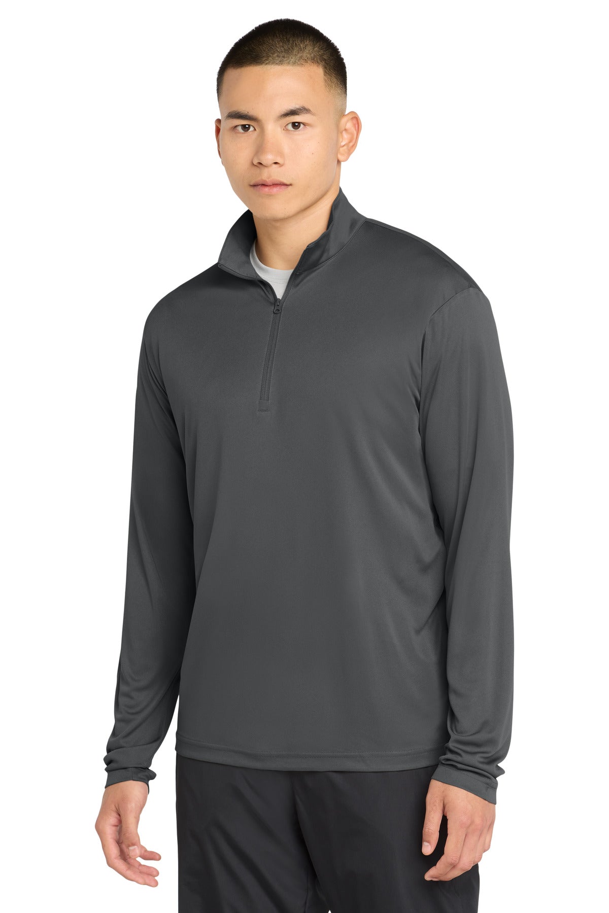 Sport-Tek PosiCharge Competitor 1/4-Zip Pullover – Iron Grey