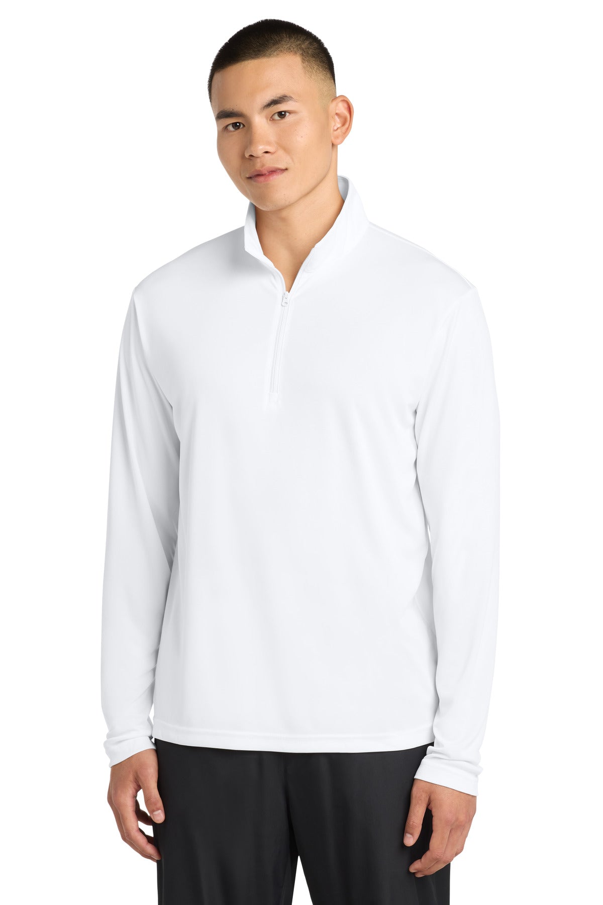 Sport-Tek PosiCharge Competitor 1/4-Zip Pullover – White