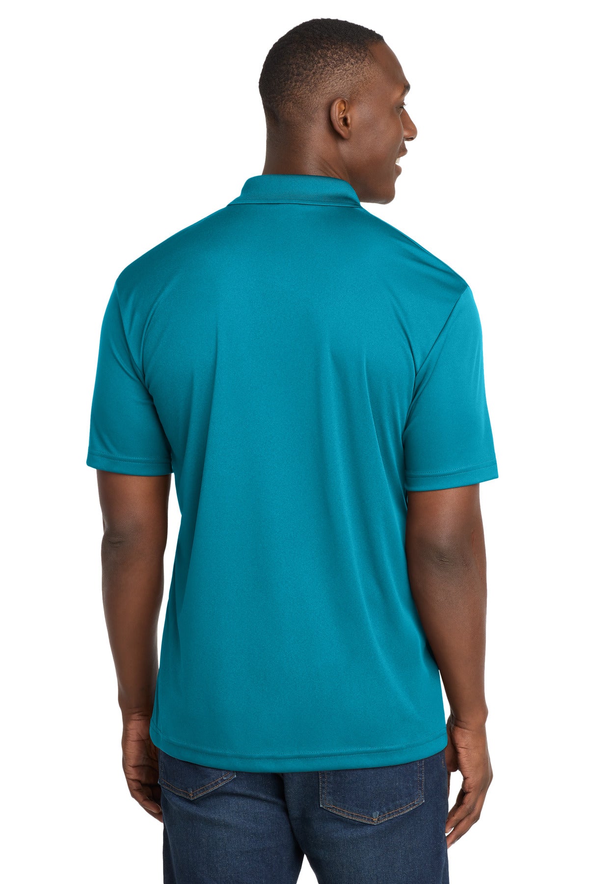 Sport-Tek PosiCharge Competitor Polo – Atomic Blue – back