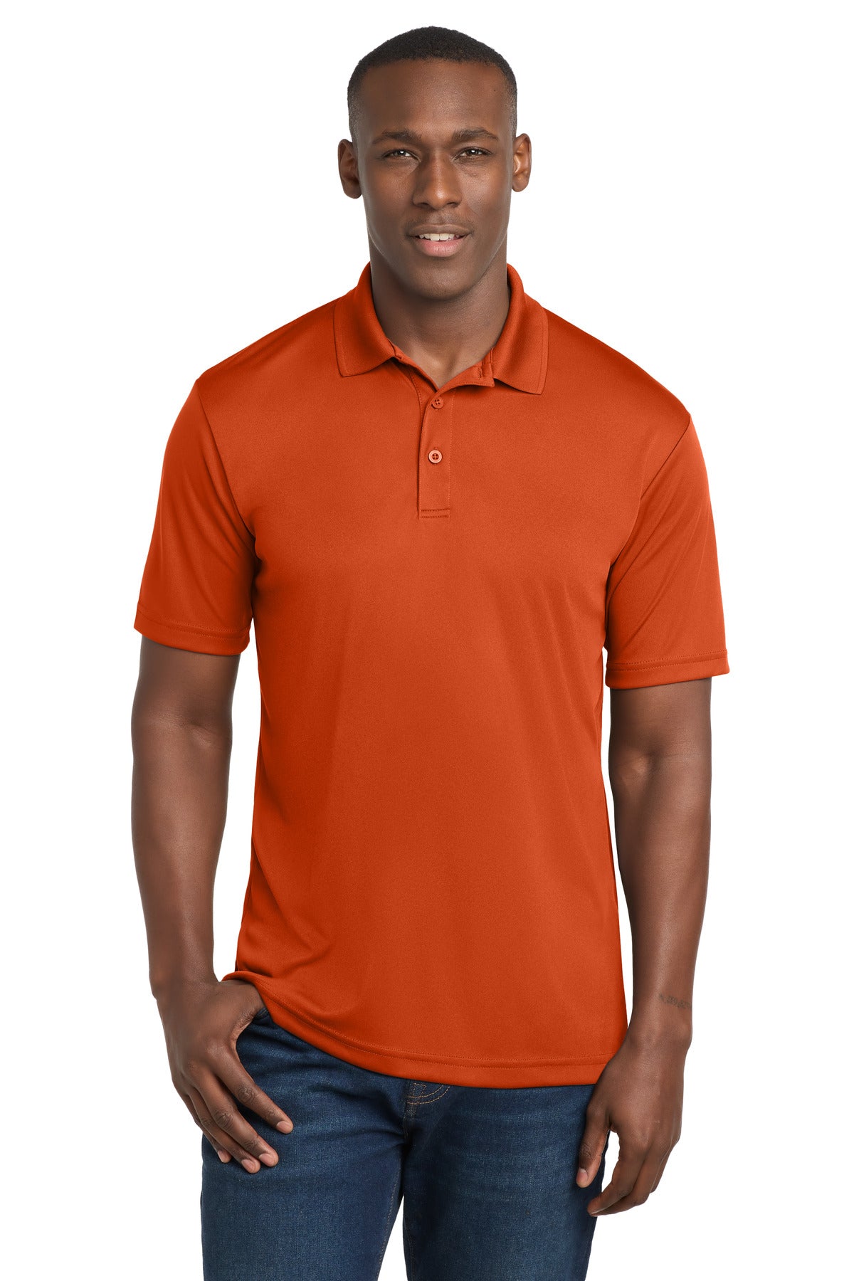 Sport-Tek PosiCharge Competitor Polo – Deep Orange
